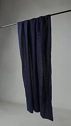 Cortinas - Cortina de algodão Adriana (preto)