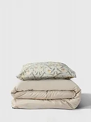 Conjunto de capa de edredão - Bodil (marrom)