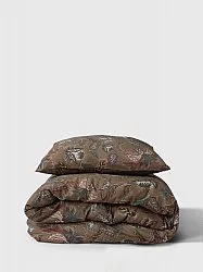 Conjunto de capa de edredão - Dagny (marrom)