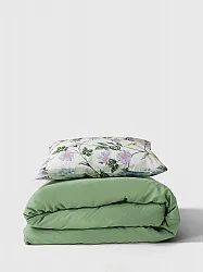 Conjunto de capa de edredão - Dahlia (azul)