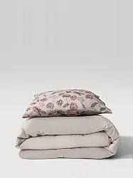 Conjunto de capa de edredão - Wreath (rosa)