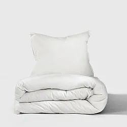 Conjunto de capa de edredão - Lysander (branco)