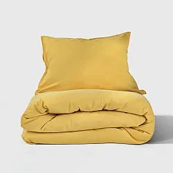 Conjunto de capa de edredão - Lysander (mostarda)