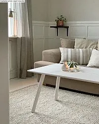 Tapete de lã - Avafors Wool Bubble (bege)