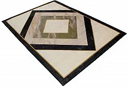 Tapete Wilton - Pavia (bege/preto)