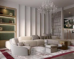 Tapete Wilton - Peri (vermelho/multicolorido)