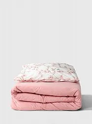 Conjunto de capa de edredão - Pia-Li (rosa)