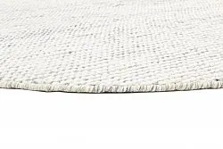 Tapete redondo - Plockton (cinza/branco/verde)