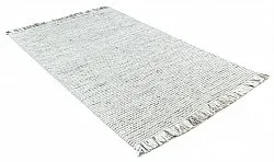 Tapete de lã - Plockton (cinza/branco/verde)