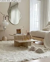 Tapetes felpudos - Pomaire (branco)