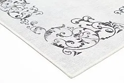 Tapete Wilton - Santi (branco/preto)