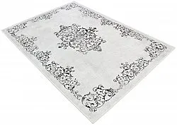 Tapete Wilton - Santi (branco/preto)