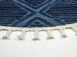 Tapete redondo - Dover (azul)