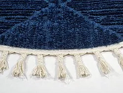 Tapete redondo - Dallas (azul)