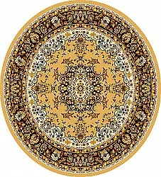 Tapete redondo - Peking (dourado)