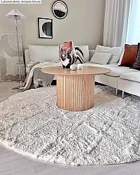 Tapetes redondos - Rostock (offwhite)