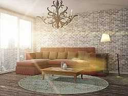 Tapete redondo - Peking Royal (turquesa)