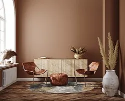 Tapete redondo - Travale (cinza/multicolorido)