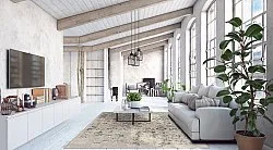 Tapete Wilton - Toujane (cinza)