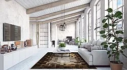 Tapete Wilton - Livada (marrom/multicolorido)