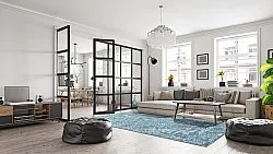 Tapete Wilton - Valenza (azul)