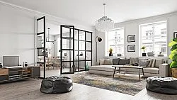 Tapete Wilton - Travale (cinza/multicolorido)