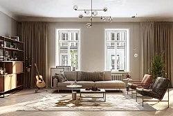 Tapete Wilton - Castello (bege/branco)