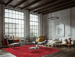 Tapete Wilton - Valenza (vermelho)