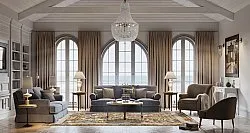 Tapete Wilton - Lefkada (marrom/multicolorido)