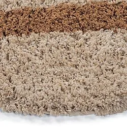 Tapete redondo - Cefalu Natural Cotton Shaggy (multi)