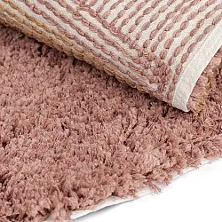 Tapete redondo - Perast Natural Cotton Shaggy (multi)