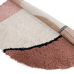 Tapete redondo - Perast Natural Cotton Shaggy (multi)