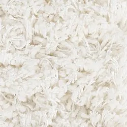 Tapete redondo - Sivota Natural Cotton Shaggy (off white)
