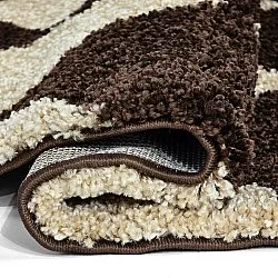 Tapetes redondos - Albi (marrom/bege)