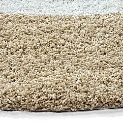 Tapetes redondos - Alsace (bege/branco/marrom)