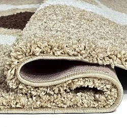 Tapetes redondos - Alsace (bege/branco/marrom)