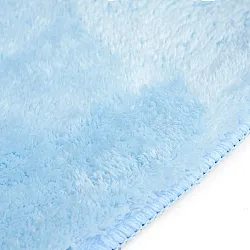 Tapetes redondos - Aranga Super Soft Fur (azul claro)