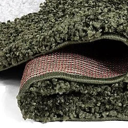 Tapetes redondos - Asilah (verde/branco)