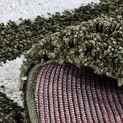 Tapetes redondos - Asilah (verde/branco)