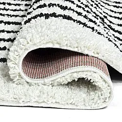 Tapetes redondos - Cluny (branco/preto)