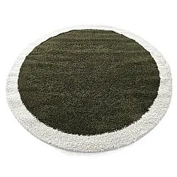 Tapetes redondos - Conques (verde/branco)