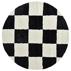 Tapetes redondos - Gordes (preto/branco)