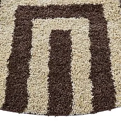 Tapetes redondos - Imilchil (bege/marrom)