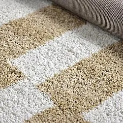 Tapetes redondos - Tamri (bege/branco)