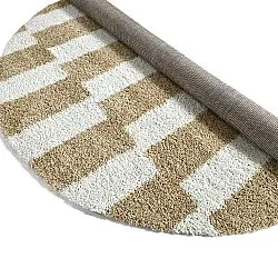 Tapetes redondos - Tamri (bege/branco)