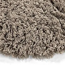 Tapete redondo - Aliste Wool Shaggy (marrom)