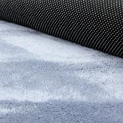 Tapetes redondos - Aranga Super Soft Fur (azul aço)