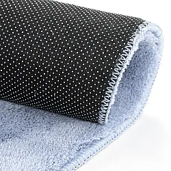 Tapetes redondos - Aranga Super Soft Fur (azul aço)