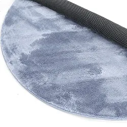 Tapetes redondos - Aranga Super Soft Fur (azul aço)