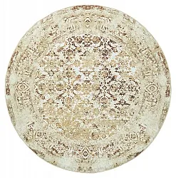 Tapete redondo - Denizli (bege)